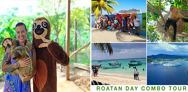 Roatan Day Combo Tour